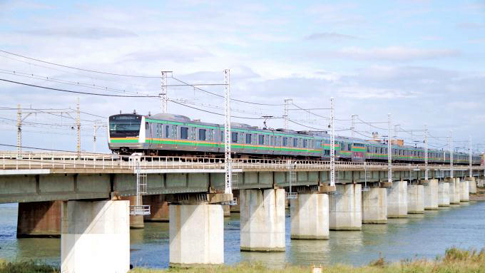 E233系電車・普通列車、東海道本線・茅ヶ崎～平塚間