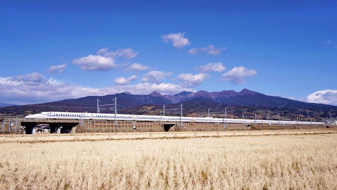 N700S新幹線電車「のぞみ」、東海道新幹線・三島～新富士間
