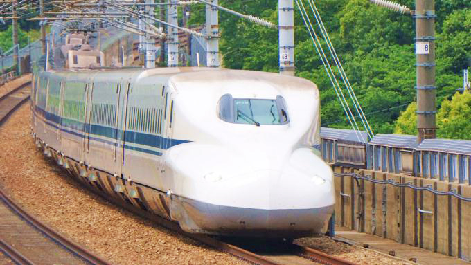 N700A新幹線電車「のぞみ」、山陽新幹線・岡山～相生間