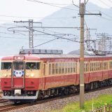 413＋455系電車・急行列車、えちごトキめき鉄道日本海ひすいライン・谷浜～有間川間