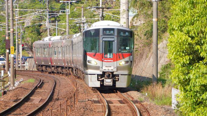 227系電車・普通列車、山陽本線・新井口～西広島間