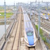 E7系新幹線電車「かがやき」、北陸新幹線・長野～飯山間