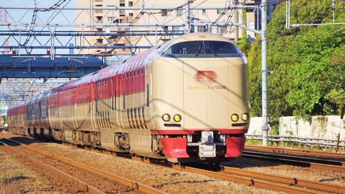 285系電車・寝台特急「サンライズ瀬戸・出雲」、東海道本線・鶴見～川崎間