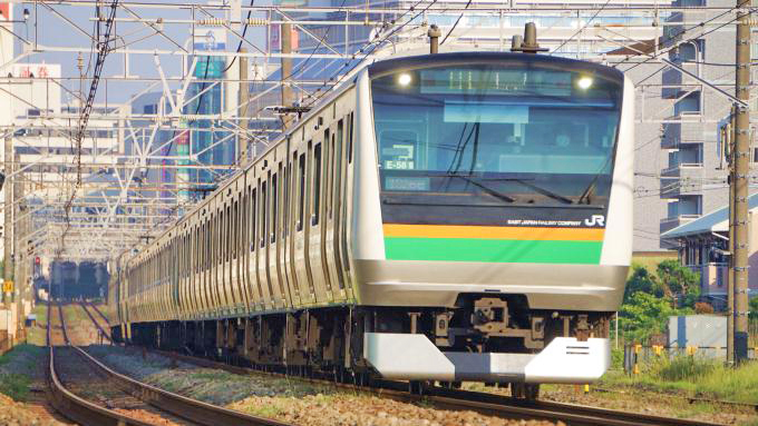 E233系電車・普通列車、東海道本線・藤沢～大船間