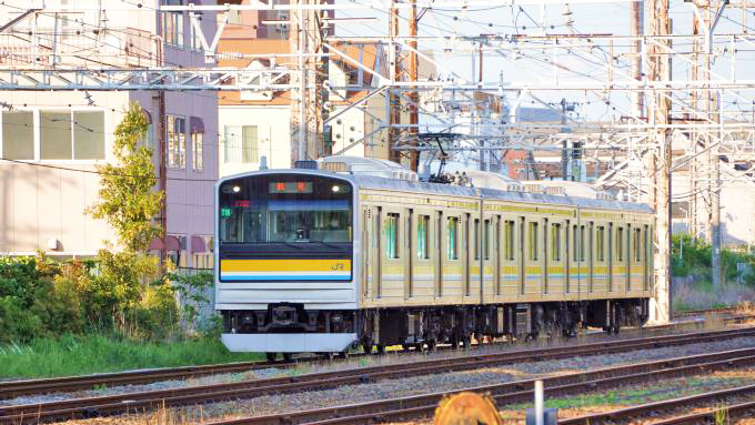 205系電車・普通列車、鶴見線・武蔵白石～安善間