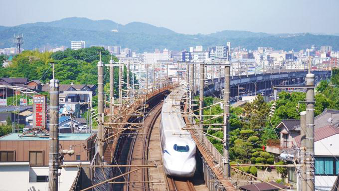N700S新幹線電車「のぞみ」、山陽新幹線・福山～新倉敷間