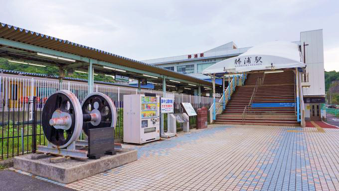 現在の勝浦駅