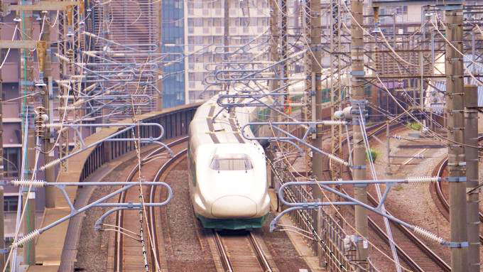E2系新幹線電車「やまびこ」、東北新幹線・大宮～上野間