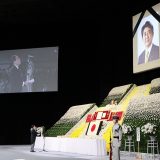 2022年9月27日、追悼の辞を述べる岸田総理～出典：首相官邸ホームページ（https://www.kantei.go.jp/jp/101_kishida/actions/202209/27funeral.html）