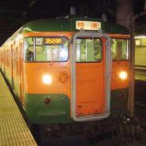 115系電車・快速「ラビット」、東北本線・上野駅（2004年撮影）