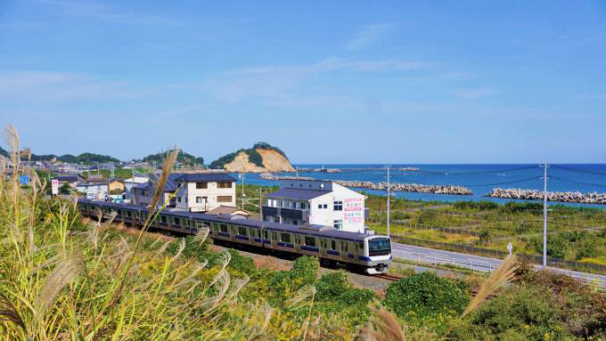 E531系電車・普通列車、常磐線・久ノ浜～四ツ倉間