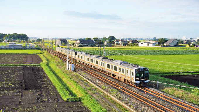 E131系電車・普通列車、東北本線・氏家～蒲須坂間