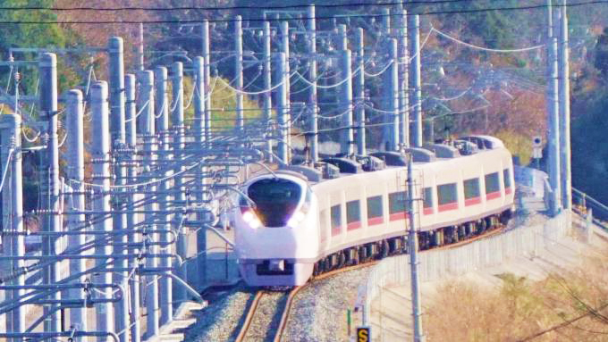 2020年に全線で運転を再開した常磐線～E657系電車・特急「ひたち」、常磐線・大野～双葉間