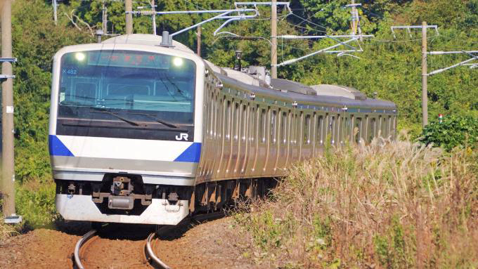 E531系電車・普通列車、常磐線・末続～久ノ浜間