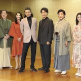 「鎌倉殿の１３人」の記者会見に出席した主要キャストら　写真提供：共同通信社