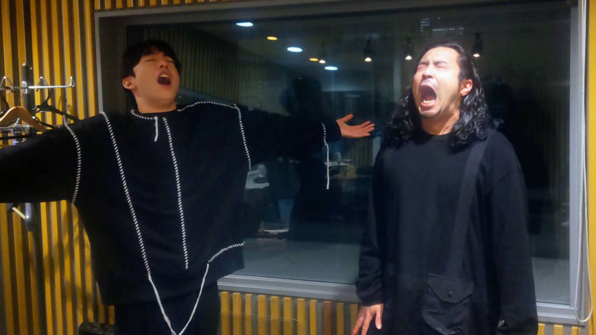 Creepy Nuts 梅田サイファー まとめ売り 左からDJ 松永（Creepy Nuts）、ZORN、R-指定（Creepy Nuts