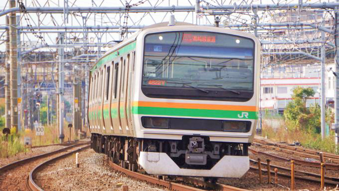 E231系電車「特別快速」、東海道本線・藤沢～大船間