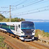 E257系電車・特急「踊り子」、東海道本線・根府川～真鶴間