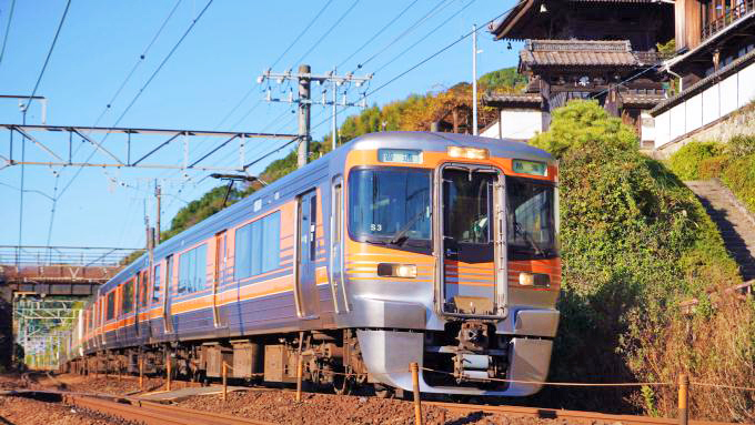 313系＋211系電車・普通列車、東海道本線・清水～興津間