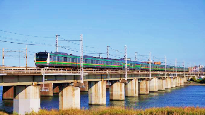 E233系電車・普通列車、東海道本線・茅ヶ崎～平塚間