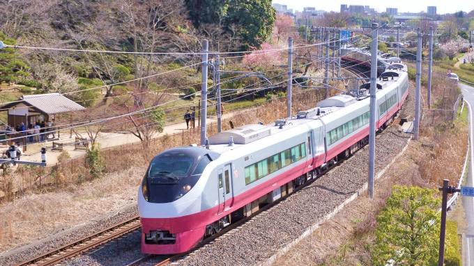 E653系電車・特急「ときわ」、常磐線・水戸～赤塚間