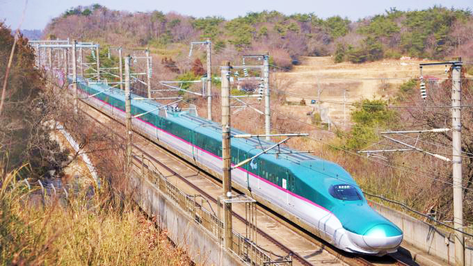 E5系＋E6系新幹線電車「はやぶさ・こまち」、東北新幹線・古川～仙台間