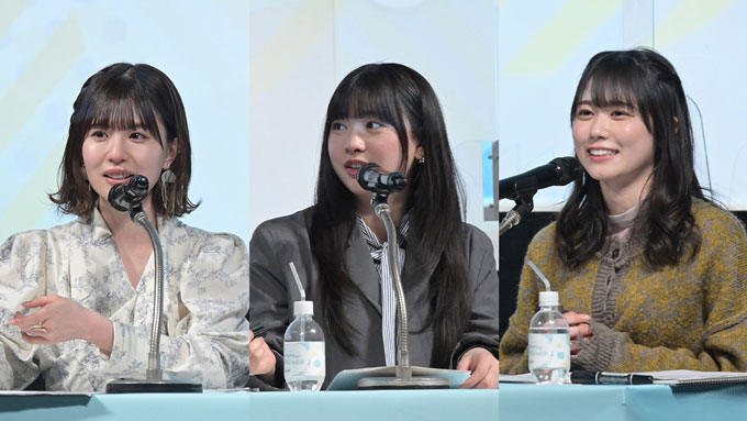 日向坂46 松田好花、富田鈴花、丹生明里、お馴染みの芸人が出題のクイズに苦闘！ 　『日向坂46松田好花の日向坂高校放送部』公開収録イベントレポート＜後編＞到着！