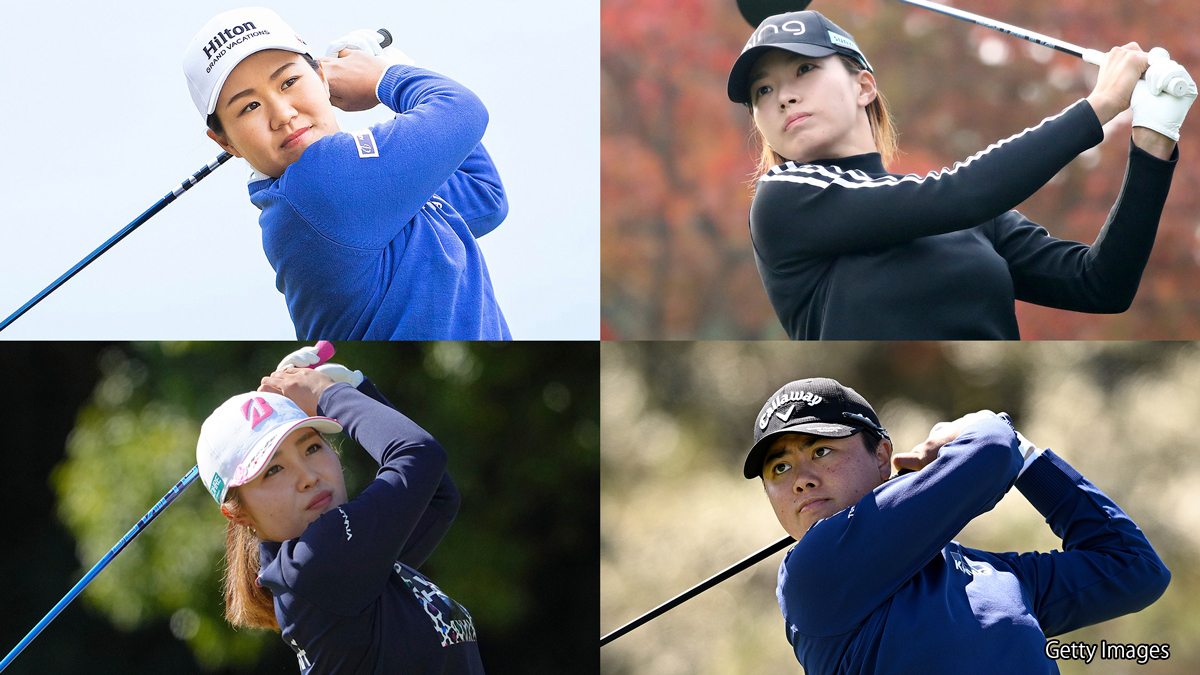 23年女子ゴルフ国別対抗戦サイン入りジップアップシャツ（渋野、畑岡、古江、笹生） 23年女子ゴルフ国別対抗戦サイン入りジップアップシャツ（渋野