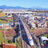 N700S新幹線電車「のぞみ」、東海道新幹線・静岡～掛川間