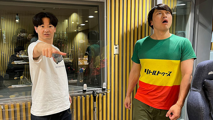 オードリー、東京ドームライブ宣伝Tシャツのロゴ決定「ビビっているなら着なければいい」