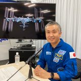 若田光一宇宙飛行士（5月29日　JAXA東京事務所で撮影）