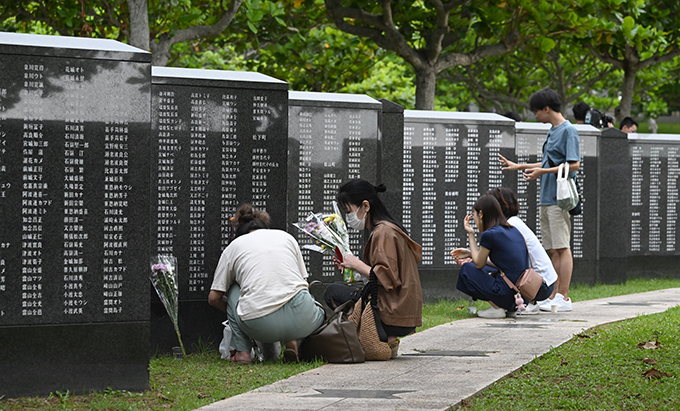 沖縄戦を忘れてはいけない　78年目を迎えた「慰霊の日」