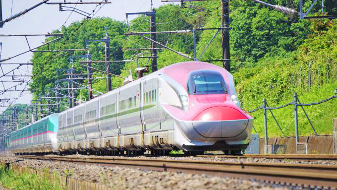 E5系＋E6系新幹線電車「はやぶさ・こまち」、東北新幹線・那須塩原～新白河間