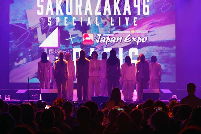 櫻坂46 @「Japan Expo Paris 2023」　　カメラ：KASONO TAKAMURA
