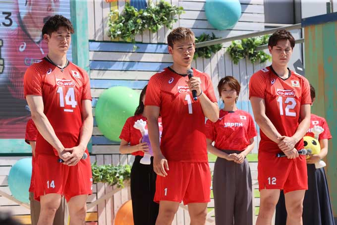 火の鳥NIPPON（女子日本代表）、龍神NIPPON（男子日本代表） パリ五輪