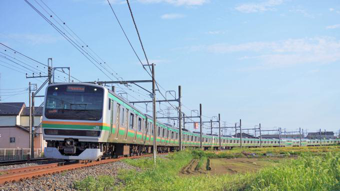 E231系電車・普通列車、東北本線・栗橋～古河間