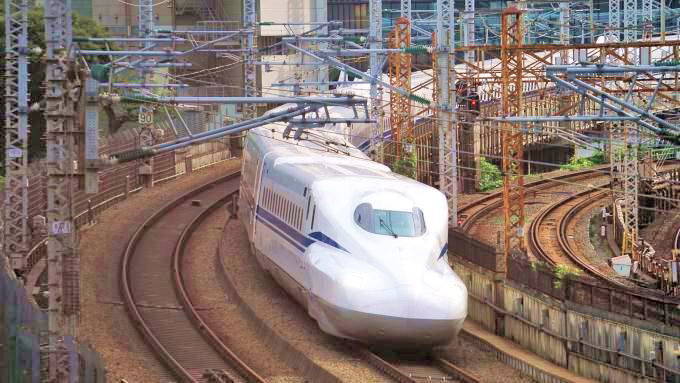 N700S新幹線電車「のぞみ」、東海道新幹線・新横浜～品川間