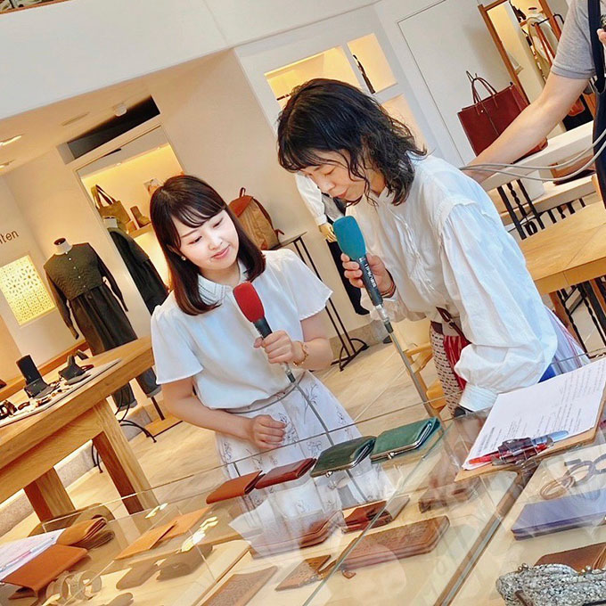 『ニッポン放送・熊谷実帆アナウンサーがサステナブルな革製品ブランド「genten」を取材 　長く使い続けられる革製品の魅力とは』