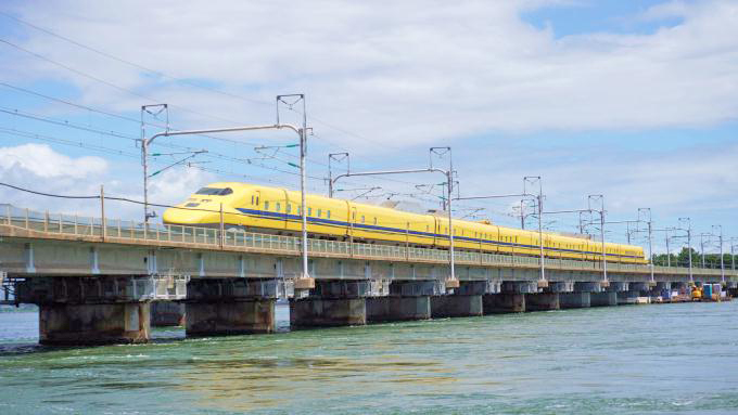 923形新幹線電気軌道総合試験車「ドクターイエロー」、東海道新幹線・浜松～豊橋間