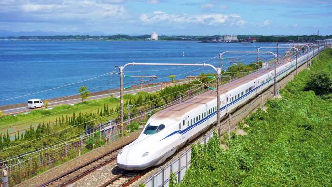 N700S新幹線電車「のぞみ」、東海道新幹線・浜松～豊橋間