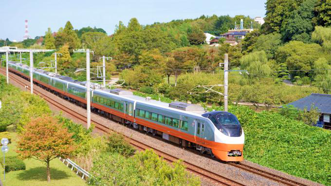 E657系電車・特急「ときわ」、常磐線・赤塚～水戸間