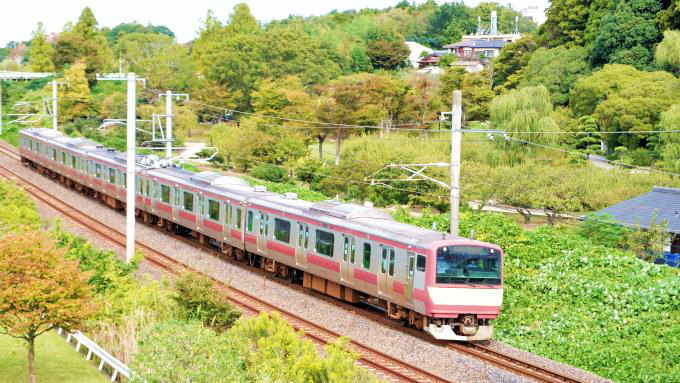 E531系電車・普通列車、常磐線・赤塚～水戸間
