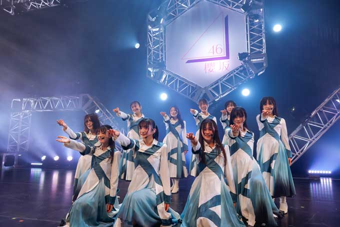 『新参者 Live at THEATER MILANO-Za』櫻坂46三期生 11/6公演　　カメラ:上山陽介