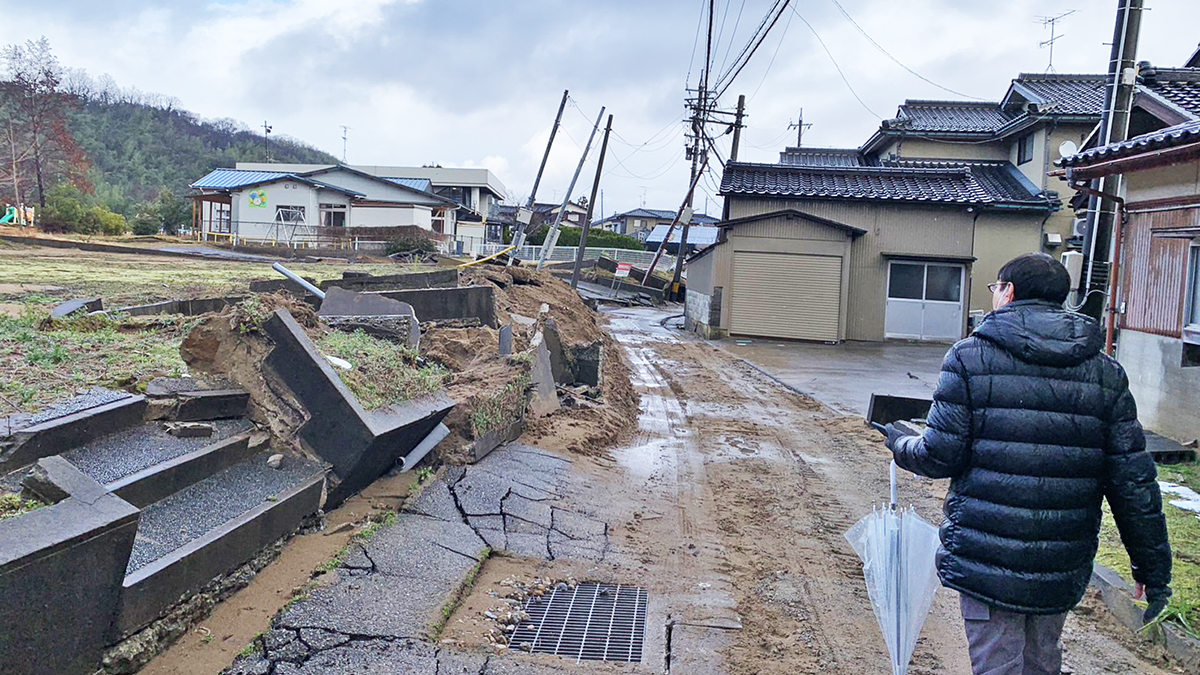 能登半島地震 メディアでは報道されない「石川県内灘町の被災状況」 – ニッポン放送 News Online