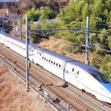 E7系新幹線電車「あさま」、北陸新幹線・安中榛名駅