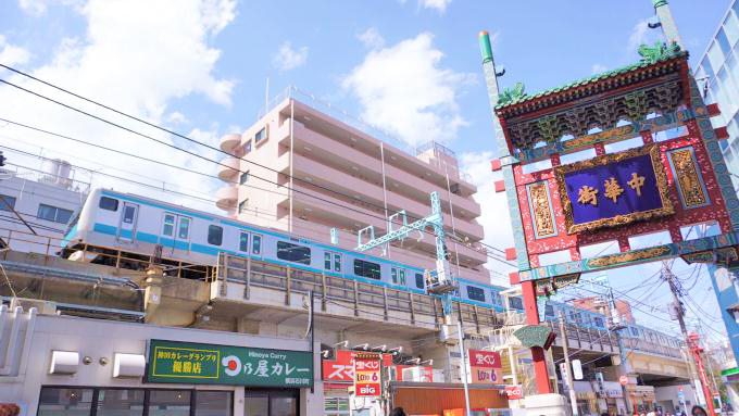 E233系電車・普通列車、根岸線・石川町〜関内間