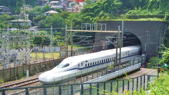 N700S新幹線電車、東海道新幹線・三島～熱海間