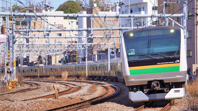 E233系電車・普通列車、東海道本線・横浜～戸塚間