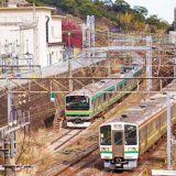 211系＋313電車・普通列車、E231系電車、東海道本線・熱海～函南間