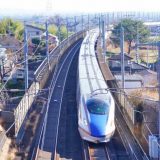 E7系新幹線電車「かがやき」、北陸新幹線・高崎～安中榛名間